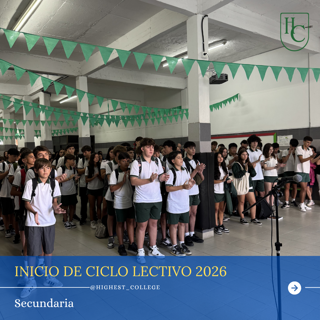INICIO DE CICLO LECTIVO 2026