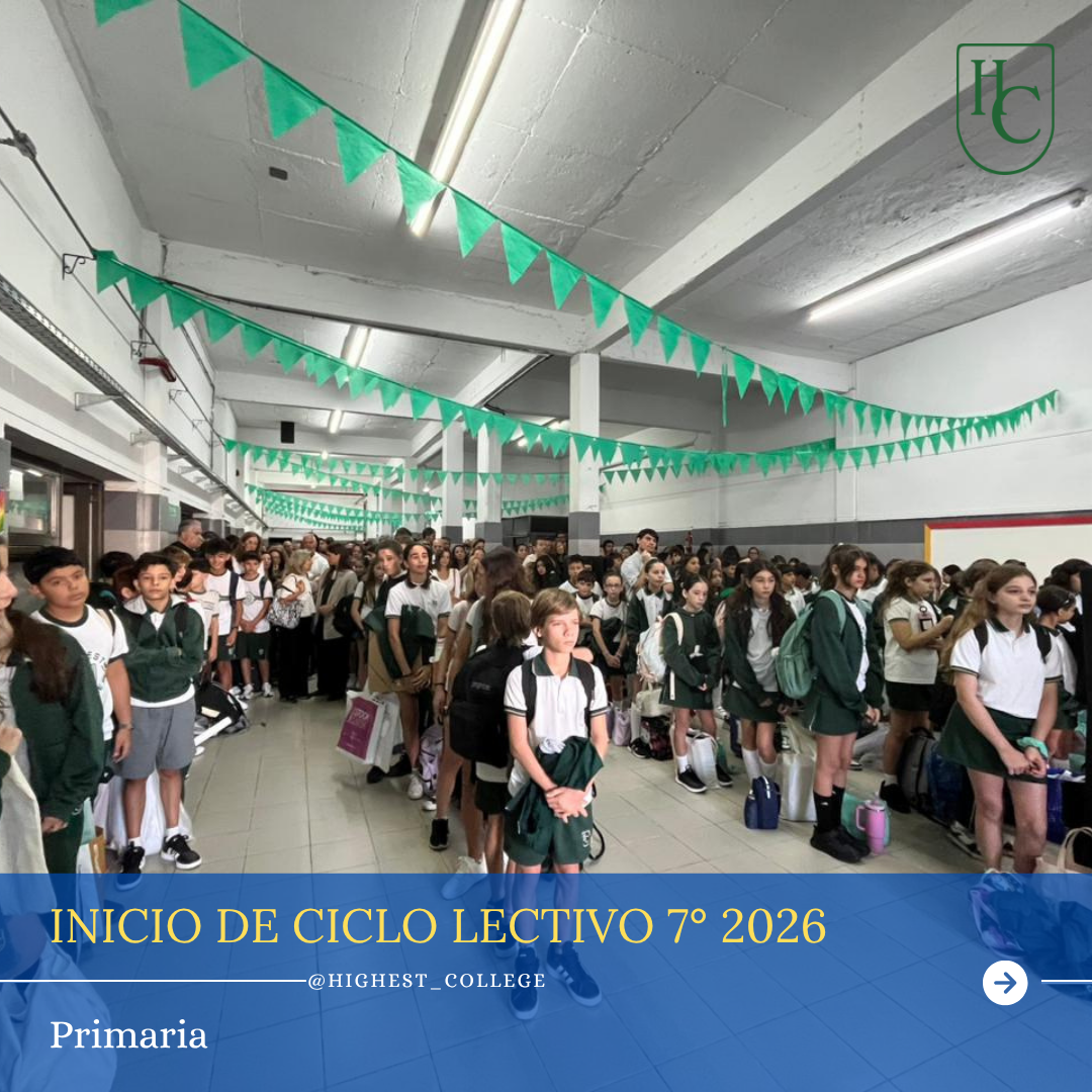 INICIO DE CLASES 7°