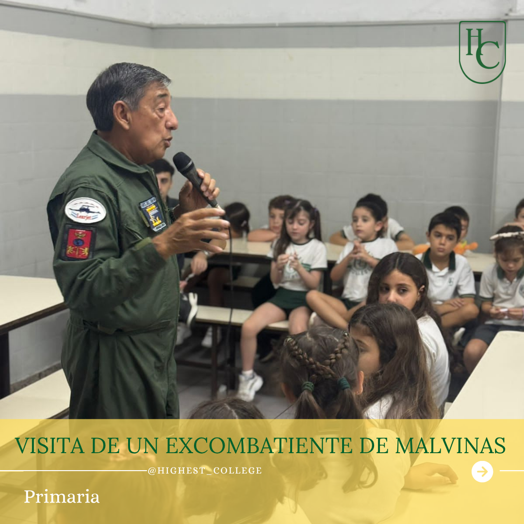 VISITA DE UN EXCOMBATIENTE DE MALVINAS
