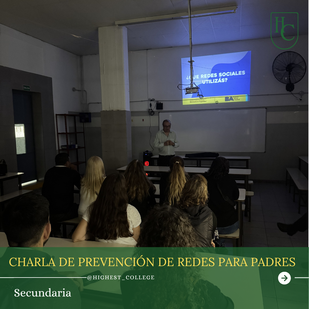 CHARLA DE PREVENCIÓN DE REDES PARA PADRES