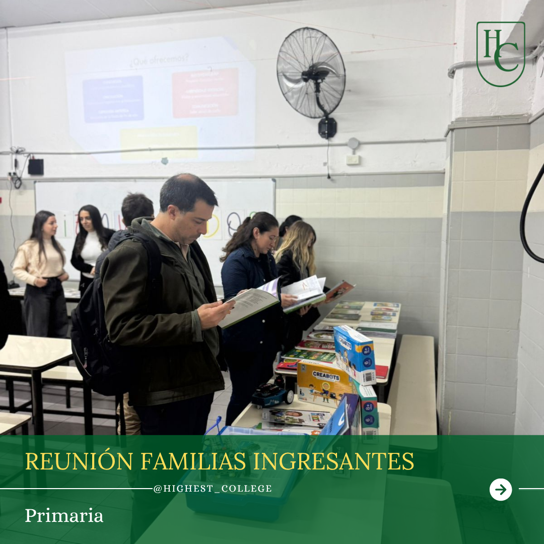REUNIÓN FAMILIAS INGRESANTES