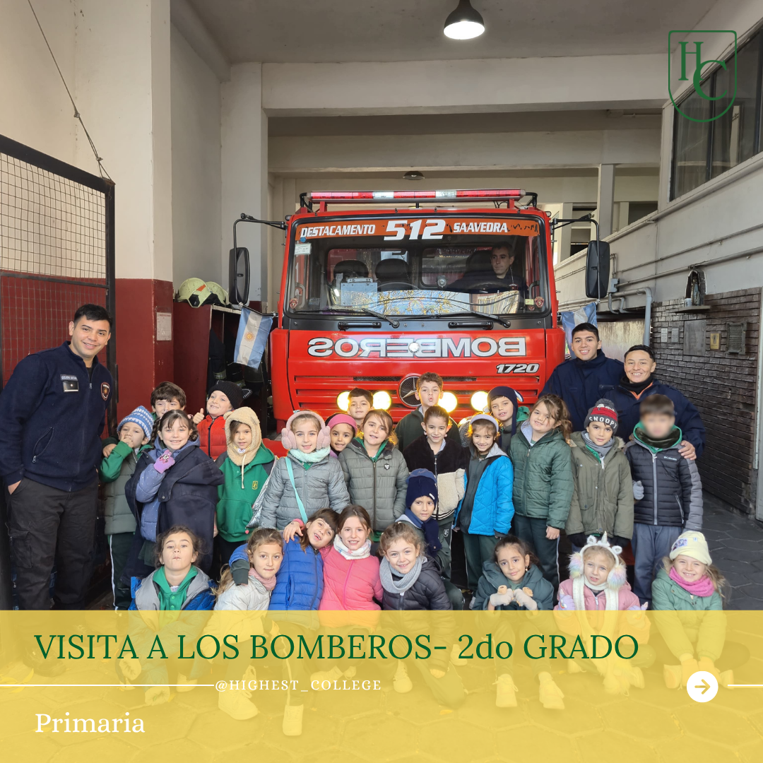 VISITA A LOS BOMBEROS- 2do GRADO